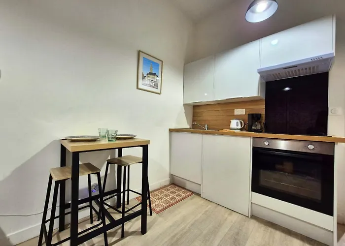 公寓 Les Loges Du Beffroi- La Pellicule King Size 阿拉斯